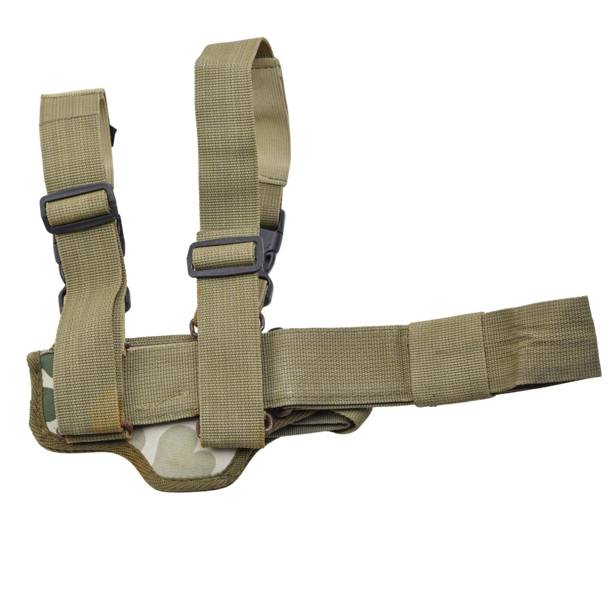 Funda militar polaca original para pierna táctica WIST-94 Pantera Desert Camo