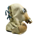 Original polaco militar era soviética SR 1 máscara de gas artículo de coleccionista vintage gris