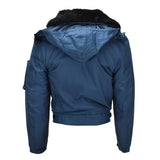 Chaqueta de piloto de la Fuerza Aérea Canadiense RCAF original excedente militar azul