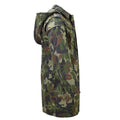 Parka militar rumano original M93 CAMO HOJA Capeta de chaqueta larga táctica nueva