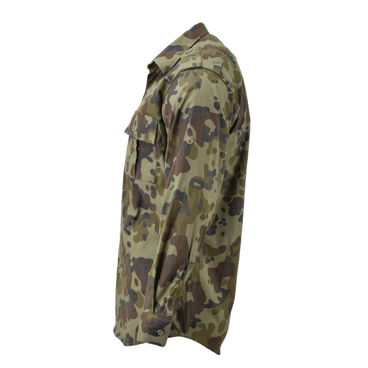 Camisas militares rumanas originales Uniformes de campo liviano M94 Mozaic Camo