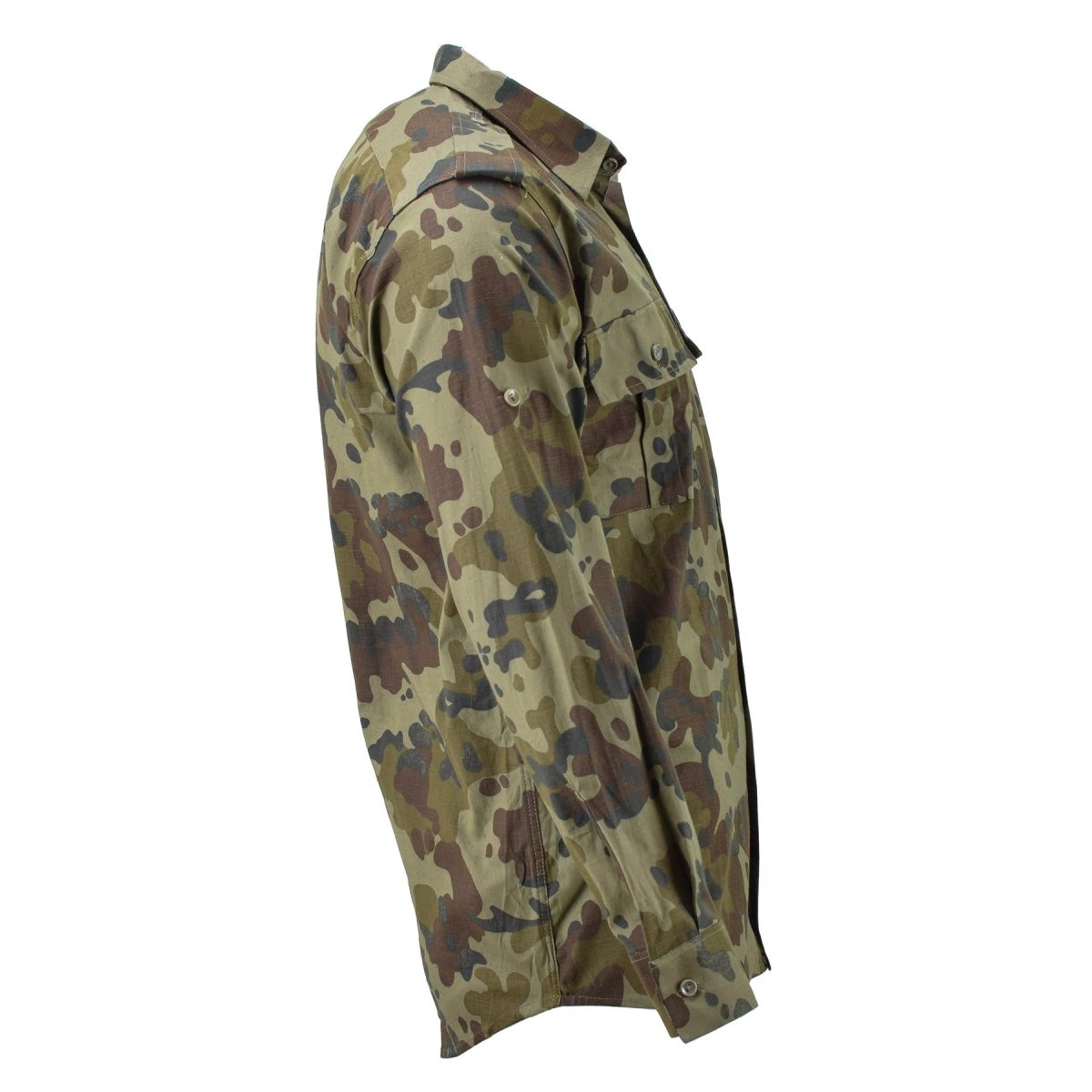 Camisas militares rumanas originales Uniformes de campo liviano M94 Mozaic Camo