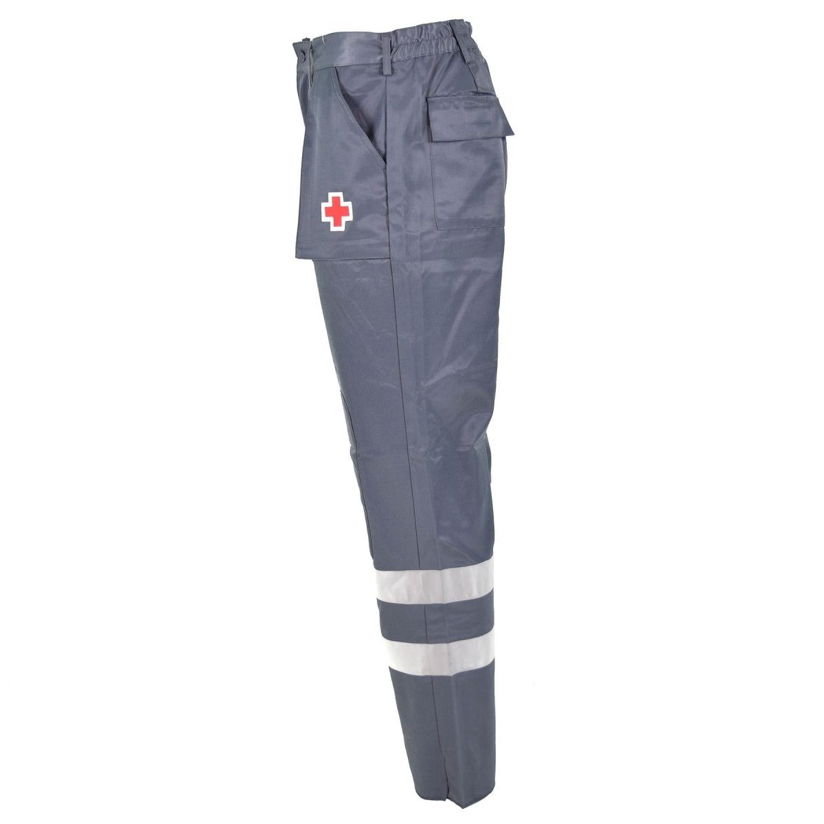 Ambulancia roja española original pantalones de emergencia de emergencia pantalones trabajadores de hospital nuevos