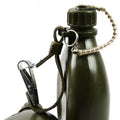 Original suecia del ejército sueco del ejército cinturón de la botella de agua de la botella de agua. 1 por ciento