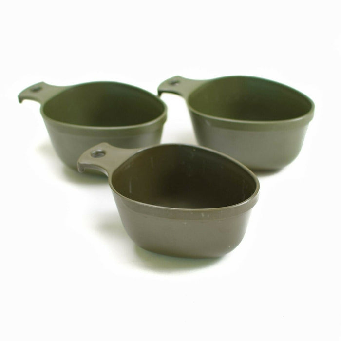 Taza de plástico original del ejército sueco trangia Kuksa Suecia edición militar LOTE - GoMilitar
