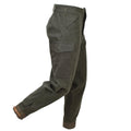 Pantalones de campo originales del ejército sueco M39/58 Excedente de carga de lana Verde oliva