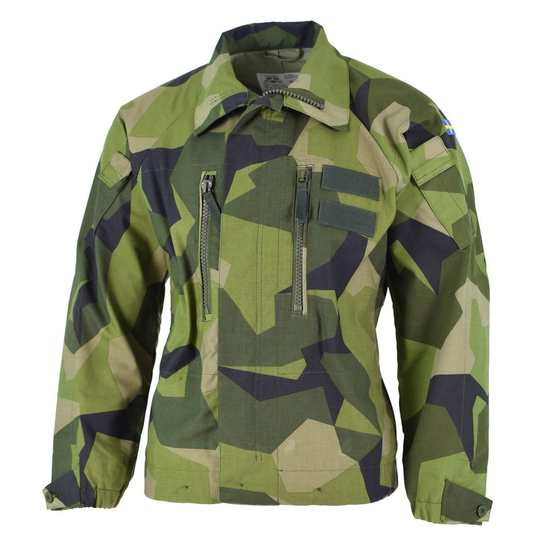 Camuflaje de camuflaje de camuflaje de chaqueta sueco del ejército sueco M90