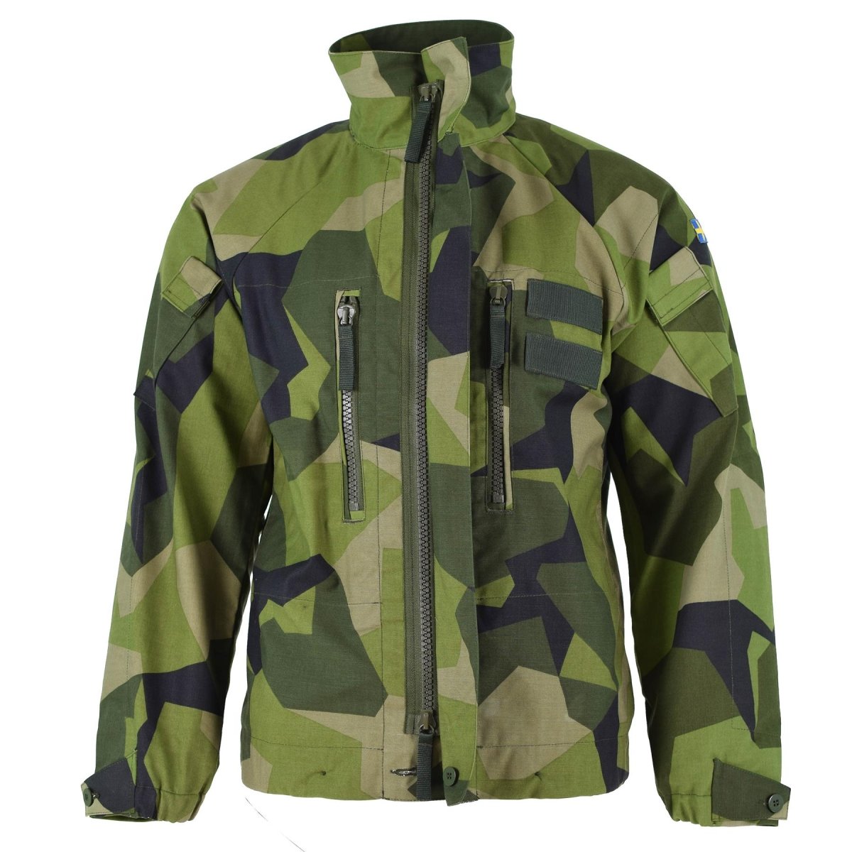 Camuflaje de camuflaje de camuflaje de chaqueta sueco del ejército sueco M90