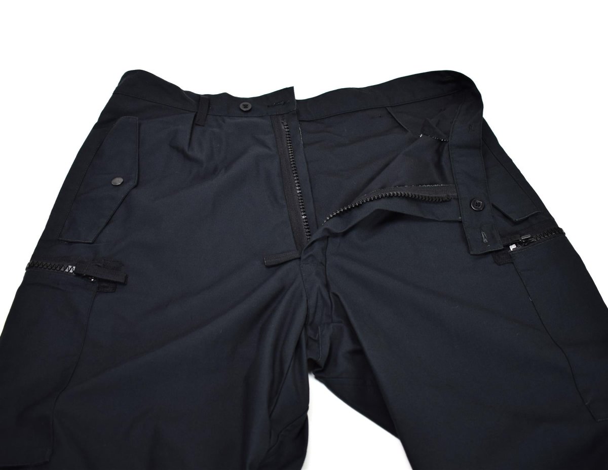 Pantalones del ejército sueco original M90 pantalones de combate de campo negro BDU NUEVO