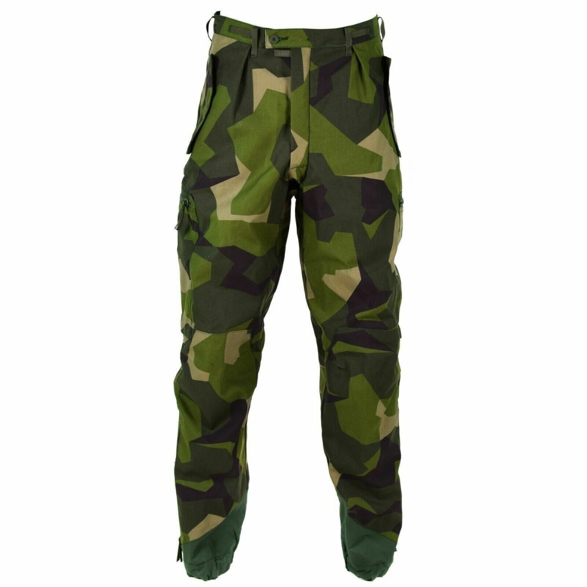 Pantalones suecos del ejército sueco M90 Splinter Splinter Camuflage Camufla Combat pantalones Nuevos