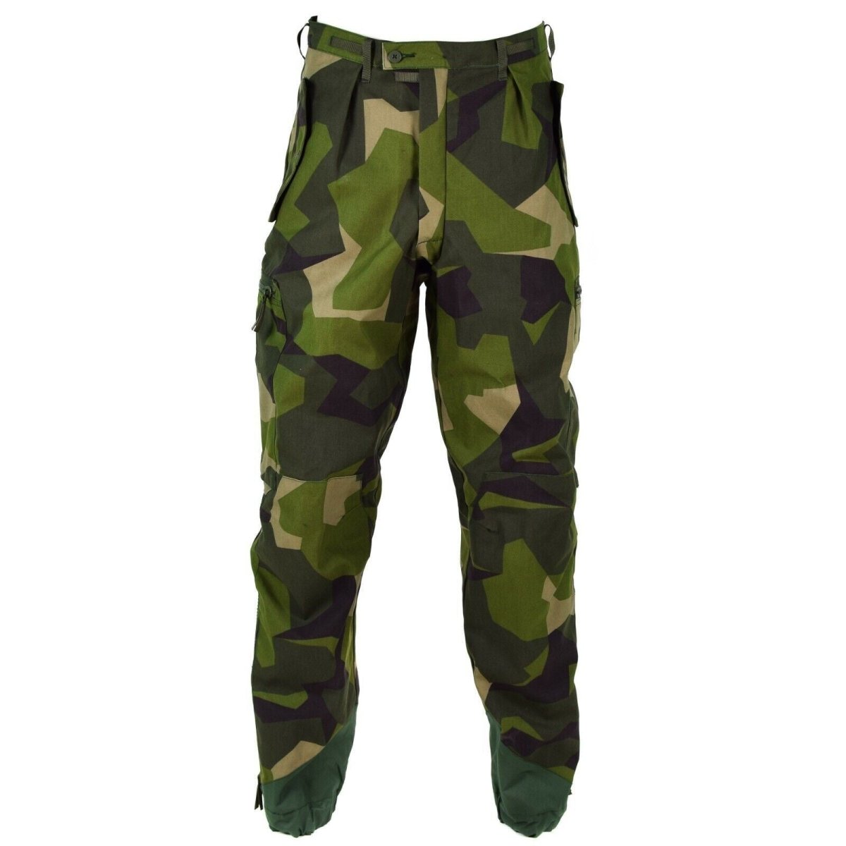 Pantalones suecos del ejército sueco M90 Splinter Splinter Camuflage Camufla Combat pantalones Nuevos