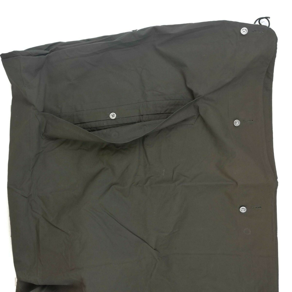 Refugio del ejército sueco original mitad zeltbahn poncho oliva excedente