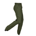 Pantalones formales militares suecos originales pantalones de revestimiento delantero plisado verde nuevo