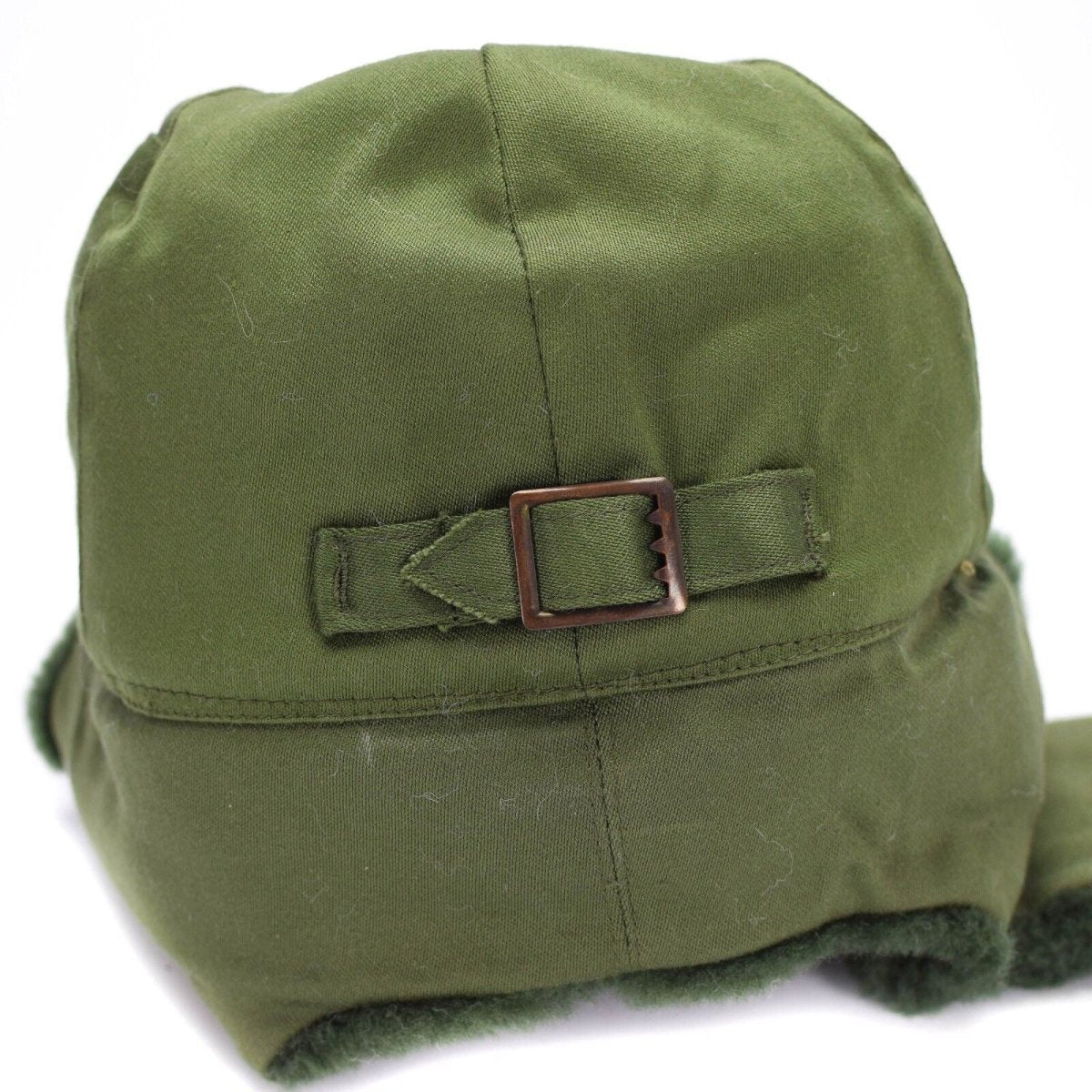 Original sueco del ejército militar de Suecia Invierno M59 Combate Campo Cape Hat Nuevo