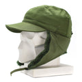 Original sueco del ejército militar de Suecia Invierno M59 Combate Campo Cape Hat Nuevo