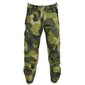 Pantalones de petrolero térmicos suecos originales M90 Splinter Camuflage BDU Pantalones Nuevos