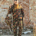 Camisa de camuflaje de camuflaje de campos de camufla de combate de la chaqueta del ejército suizo original M83