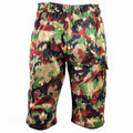 Shorts del ejército suizo original M83 Combate Field Alpenflage Taz 83 Cargo Cargo Shorts