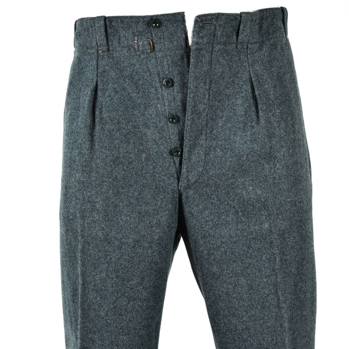 Pantalones de lana del ejército suizo original pantalones de campo de excedentes militares Suiza