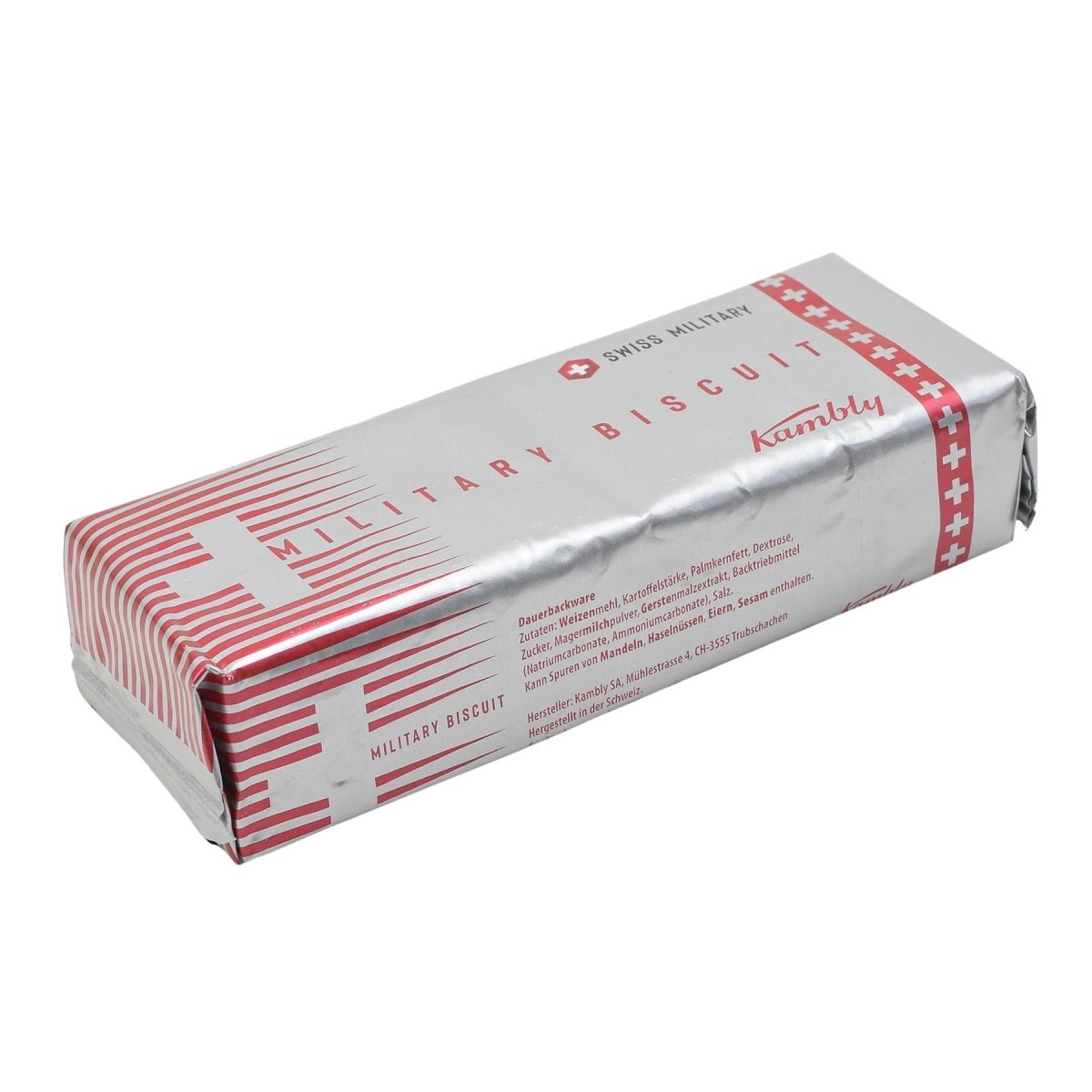 Galleta militar suiza original 100 g sabor auténtico supervivencia al aire libre