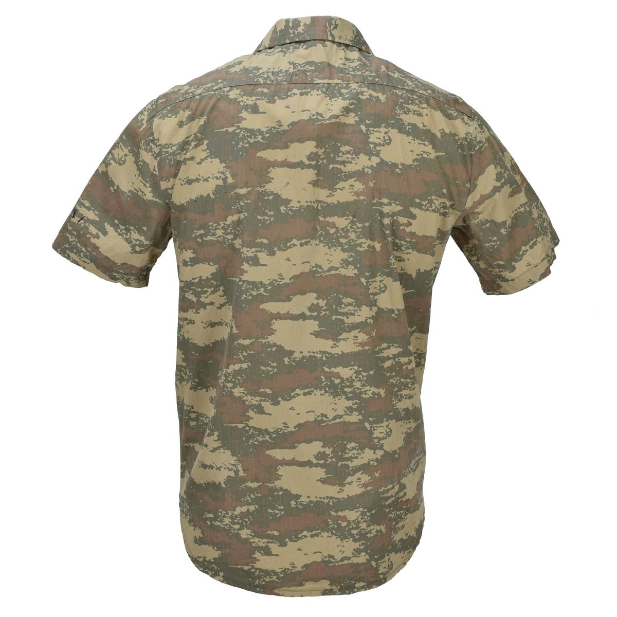Camisas de campo del ejército turco original Durable Ripstop Camo Manga corta Táctica