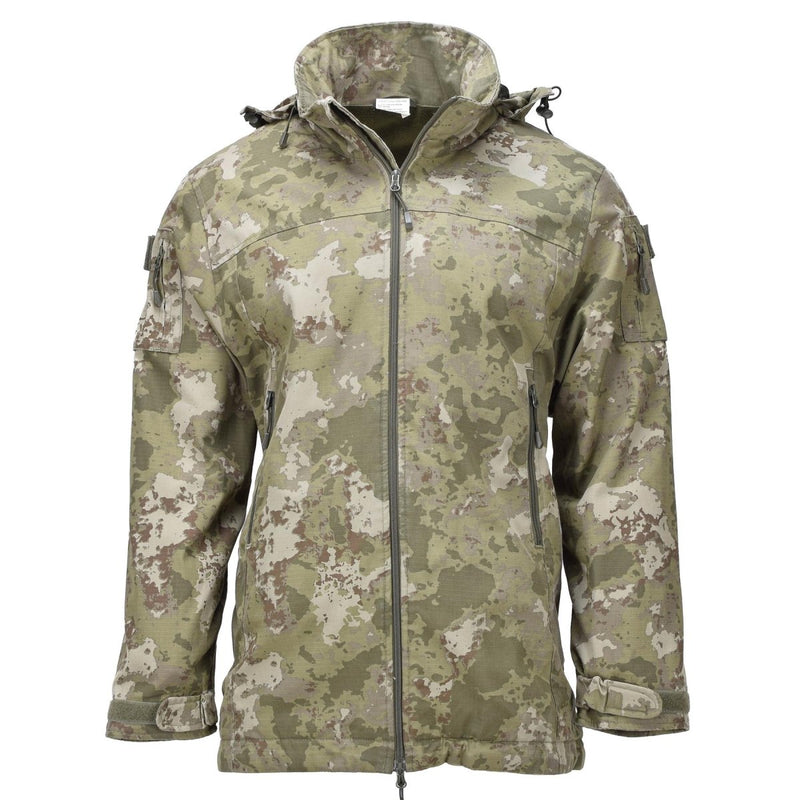 Original Turkish Field Parka RipStop Material Fooldaway Hood Kama Camouflage - GoMilitar