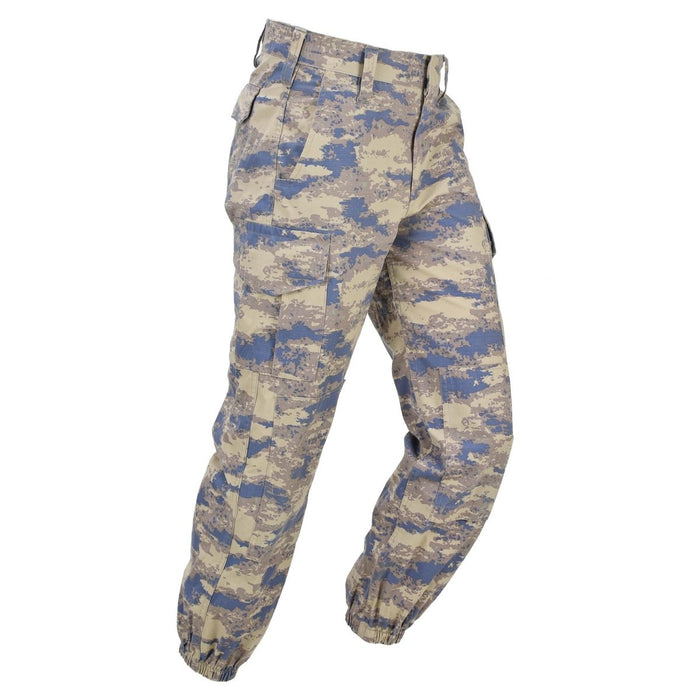Pantalones de campo militares turcos originales AG18 Air Force RipStop M2018 Camo - GoMilitar