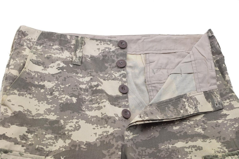 Pantalones de campo Militar Militares Turcos AG18 originales M2021 Camuflaje del desierto