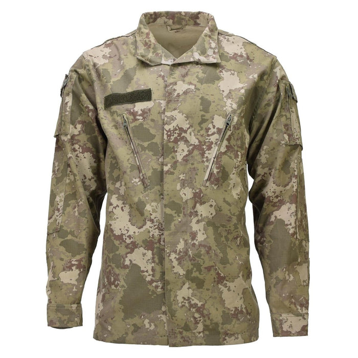 Chaqueta de uniforme militar turca AG18 original Durable RipStop M2021 Camo - GoMilitar