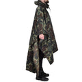 Camuflaje turco original Poncho Poncho Resistente al agua Ripstop Ejército