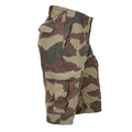 Pantalones cortos militares turcos originales en camuflaje Woodland para uso en el campo al aire libre