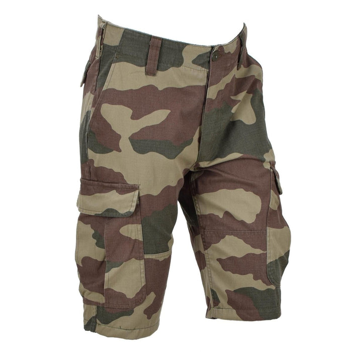 Original Turkish Military Cargo Shorts Outdoor Field Utility Woodland Camo - GoMilitar