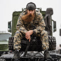 Parka de camuflaje digital militar turca Original con forro táctico antidesgarro duradero