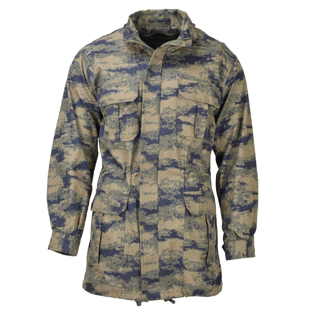 Parka de camuflaje digital militar turca Original con forro táctico antidesgarro duradero