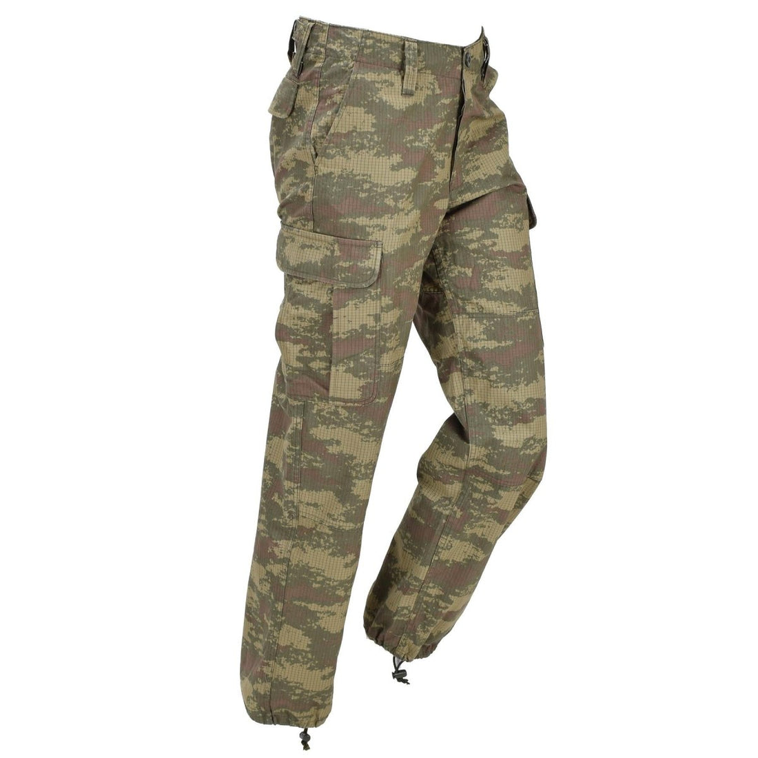 Pantalones de campo militares turcos originales Ripstop Army emitidos M2008 Camo usados
