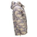 Parka de campo militar turca original con forro acolchado Rip Stop M2018 Camo