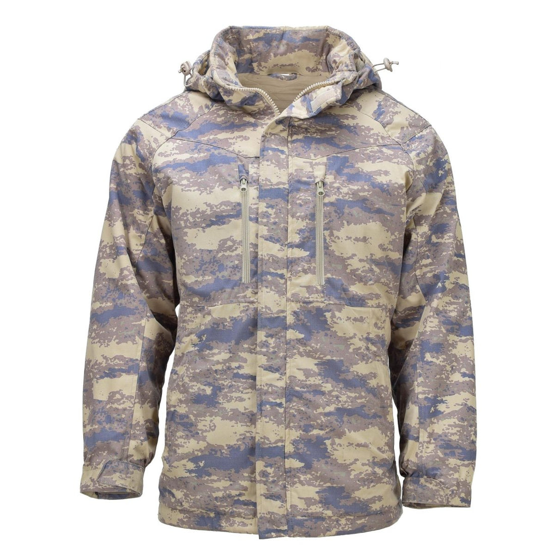 Parka de campo militar turca original con forro acolchado Rip Stop M2018 Camo