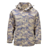 Parka de campo militar turca original con forro acolchado Rip Stop M2018 Camo