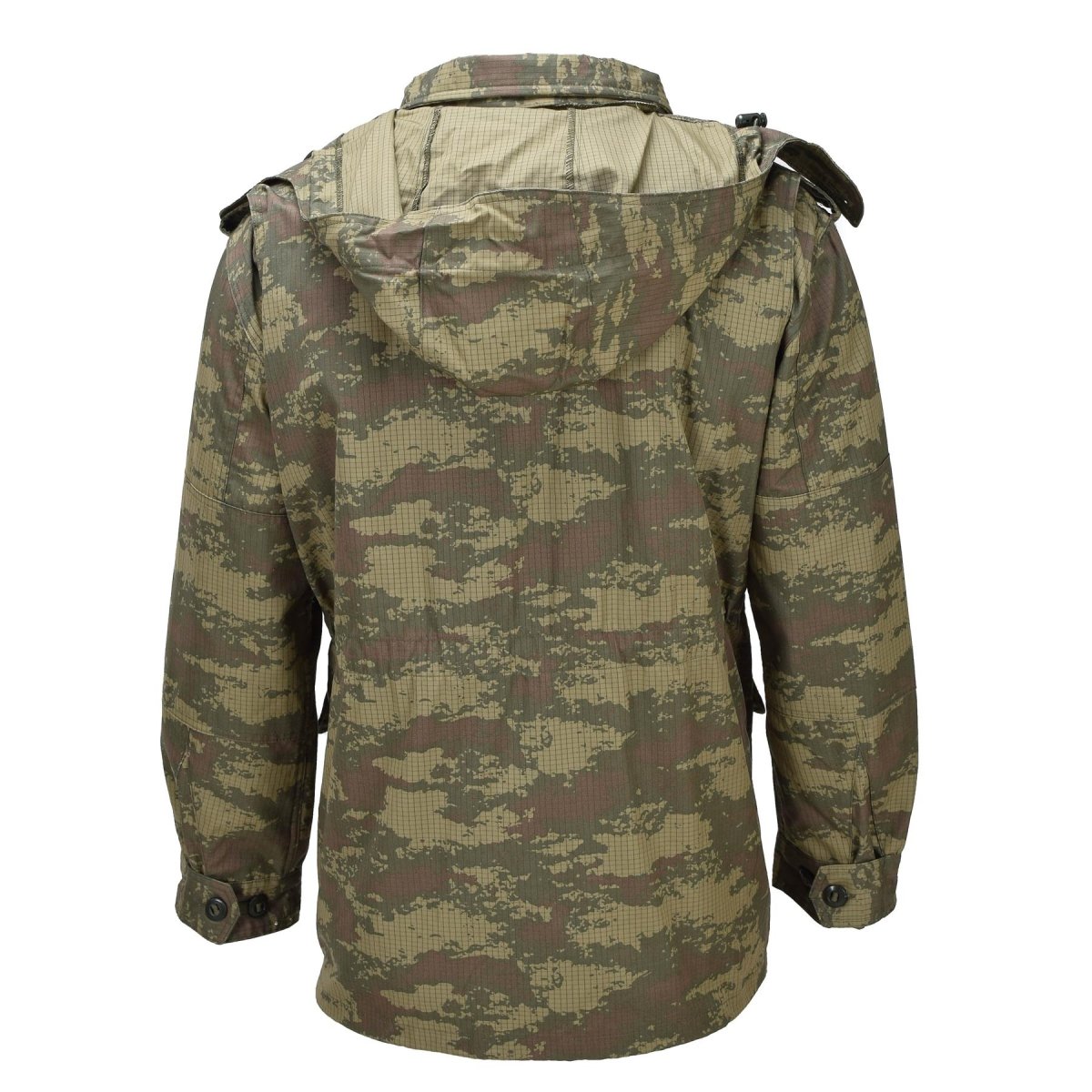 Parka de campo militar turca original con forro polar Ripstop M2008 Camo