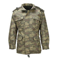 Parka de campo militar turca original con forro polar Ripstop M2008 Camo