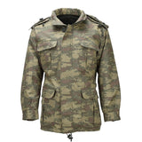 Parka de campo militar turca original con forro polar Ripstop M2008 Camo