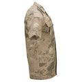 Camisa de campo militar turca original, manga corta, excedente, camuflaje M2021