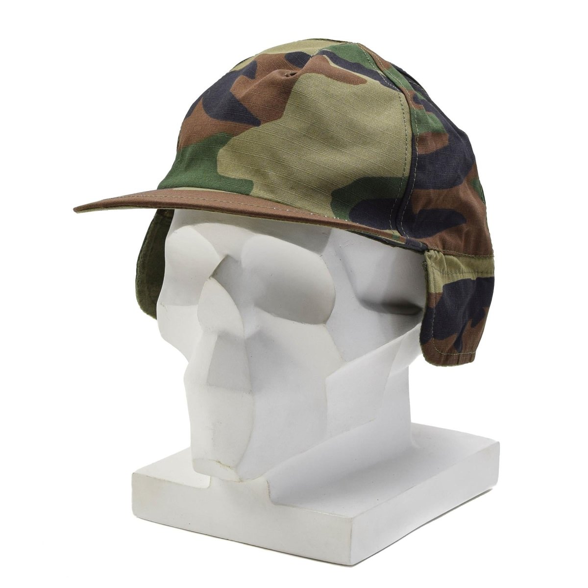 Gorra de campo militar turca original de invierno RipStop sombrero al aire libre camuflaje bosque