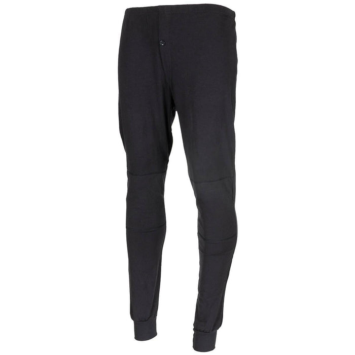 Calzoncillos militares turcos originales de invierno con forro polar y capa base negra - GoMilitar