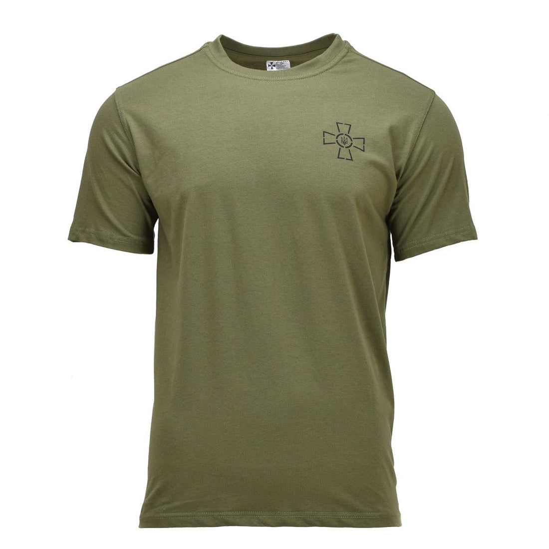 Camiseta militar ucraniana original con emblema de las fuerzas armadas Tryzub de manga corta