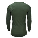 Original Ukrainian Military Thermal Undershirt Cotton Long Sleeved Green - GoMilitar