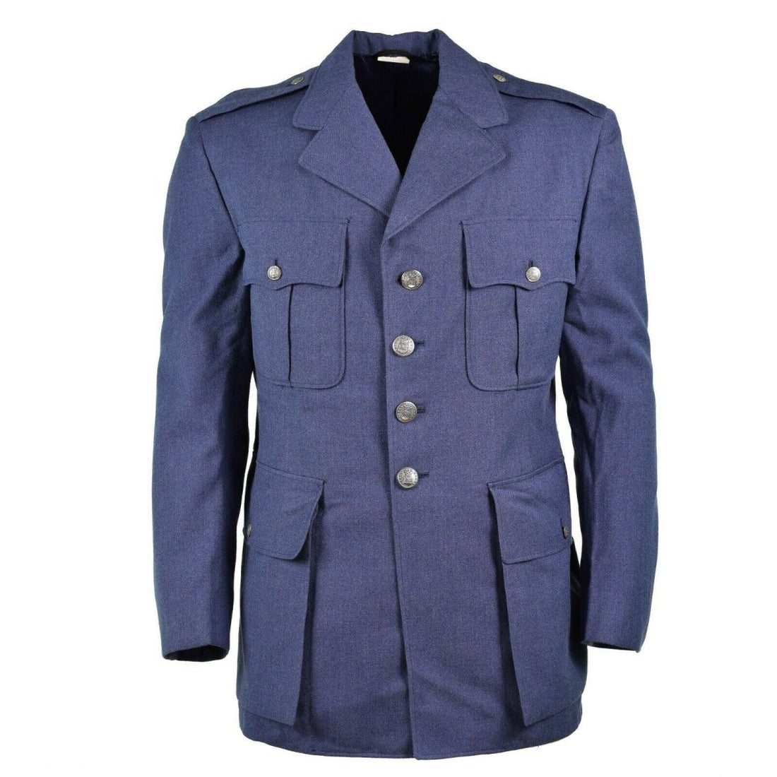Vestido de servicio de lana de lana azul de la Fuerza Aérea del Ejército de EE. UU.