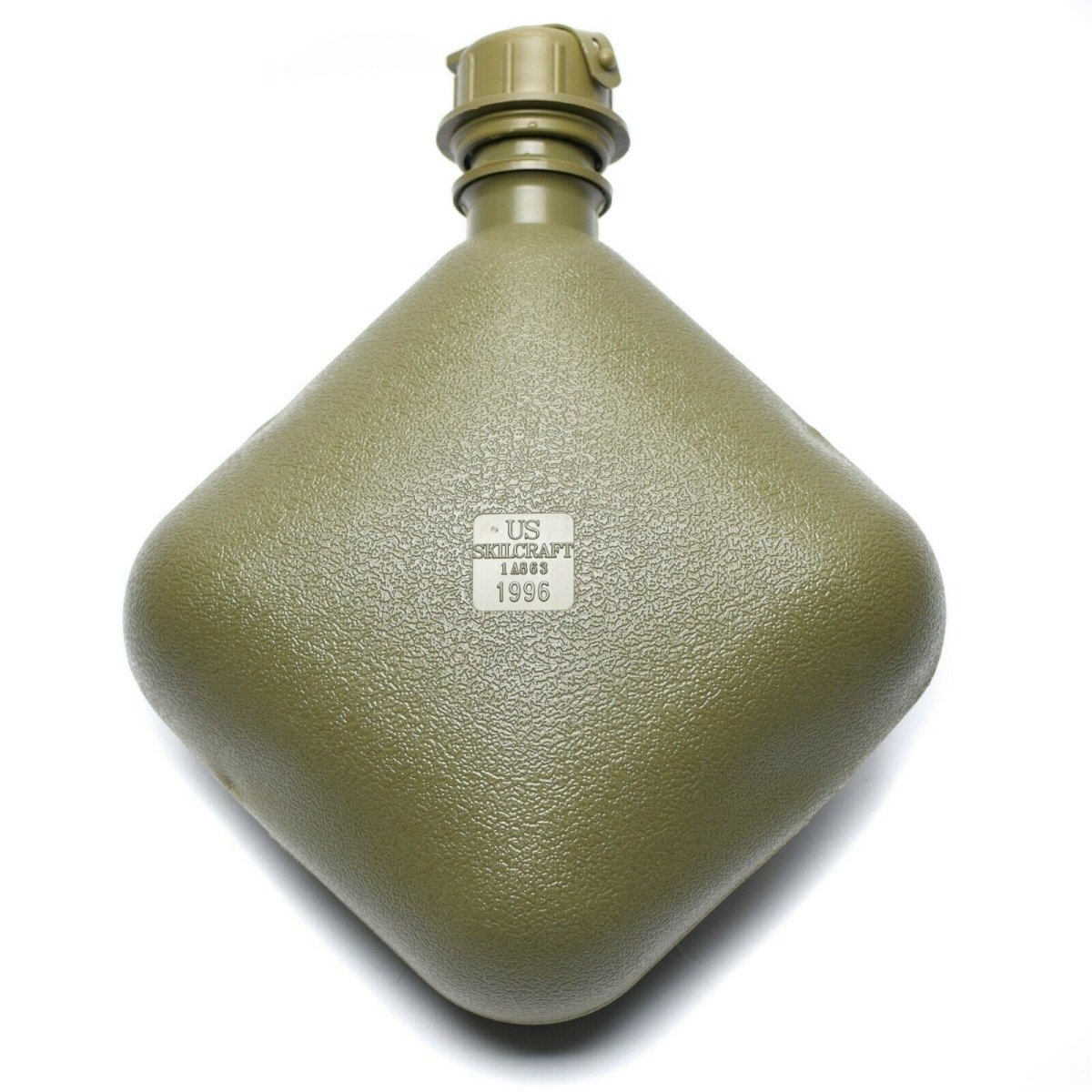 Botella original de agua de la cantina del ejército de los EE. UU. Con la bolsa de oliva OD USA Surplus