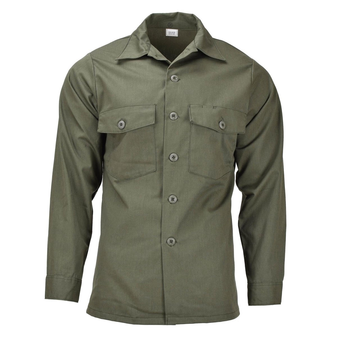 Camisa de manga larga del ejército de EE. UU.