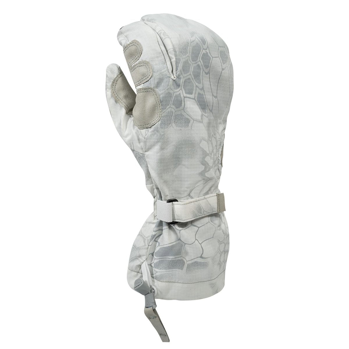 Guantes tácticos ligeros originales del ejército de EE. UU. con pantalla táctil y camuflaje blanco
